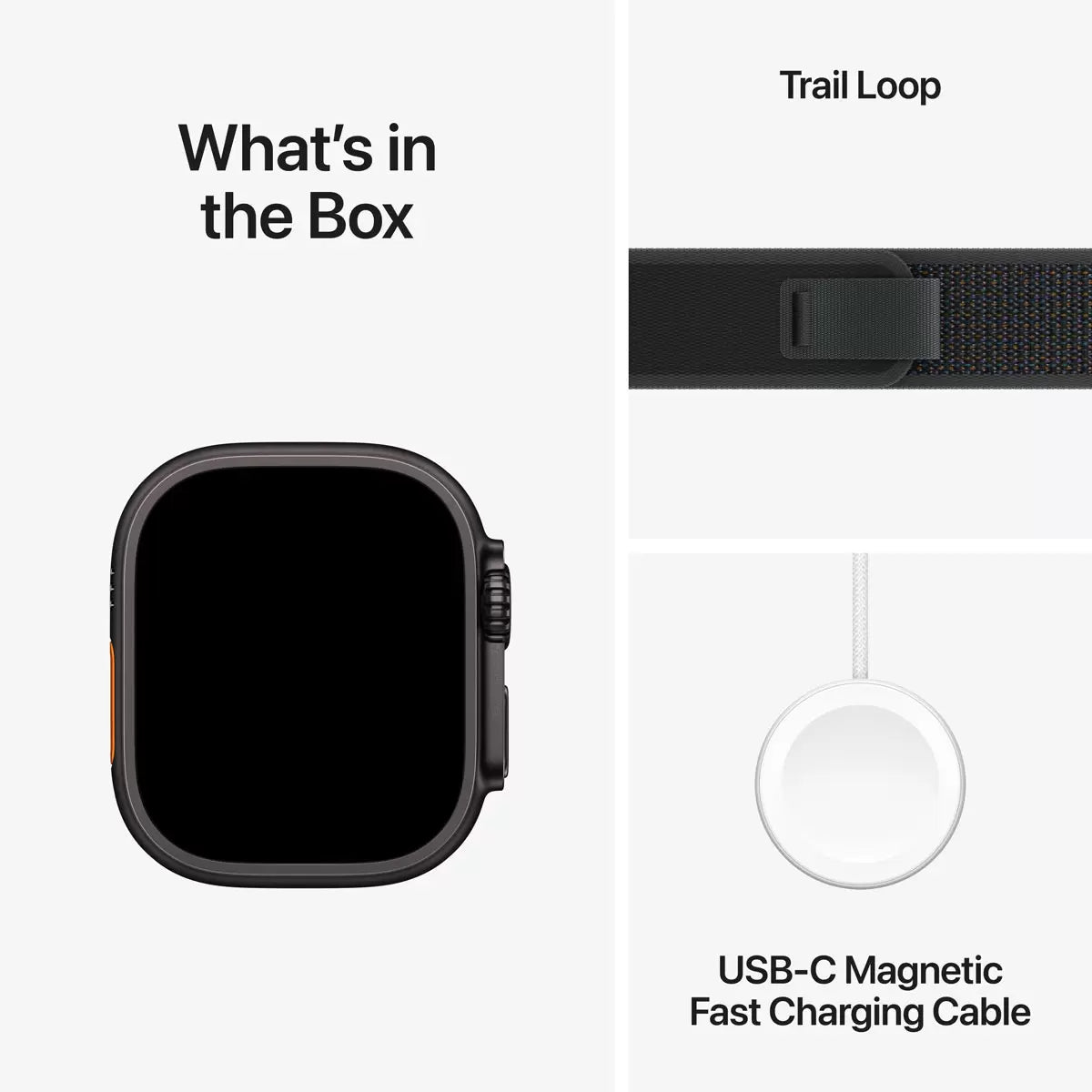 Smart Watch Apple Ultra 2 GPS + Cellular, 49mm Titanium Case with Trail Loop