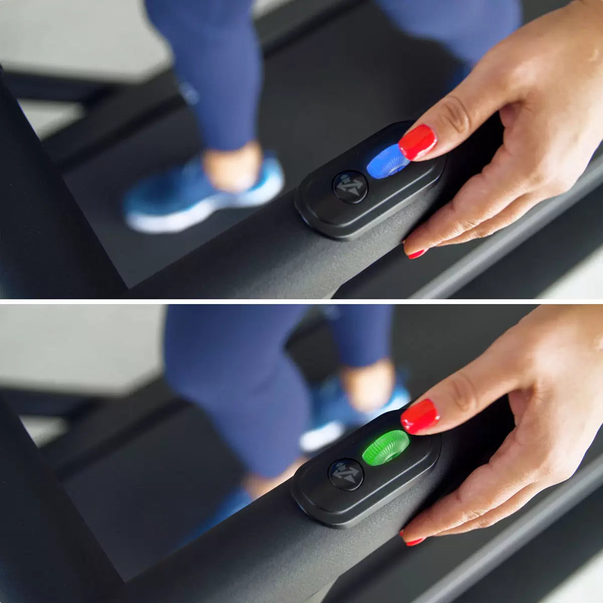 Installed Echelon Stride 4S+ Treadmill - Compact Treadmill for Home