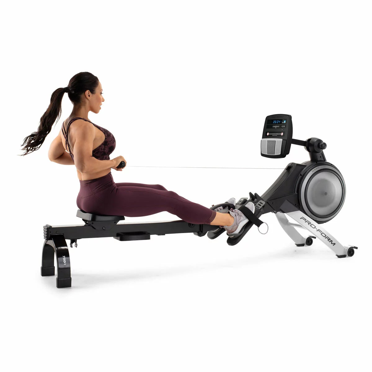 Installed ProForm 750R Rower – Home Rowing Machine for Full Body Cardio