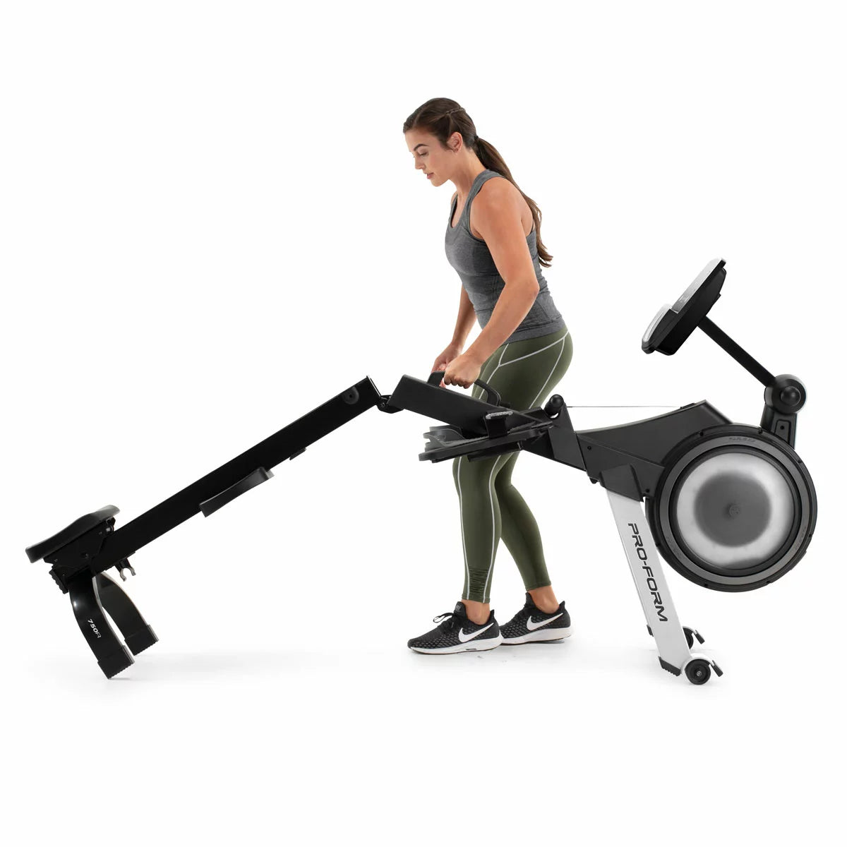 Installed ProForm 750R Rower – Home Rowing Machine for Full Body Cardio