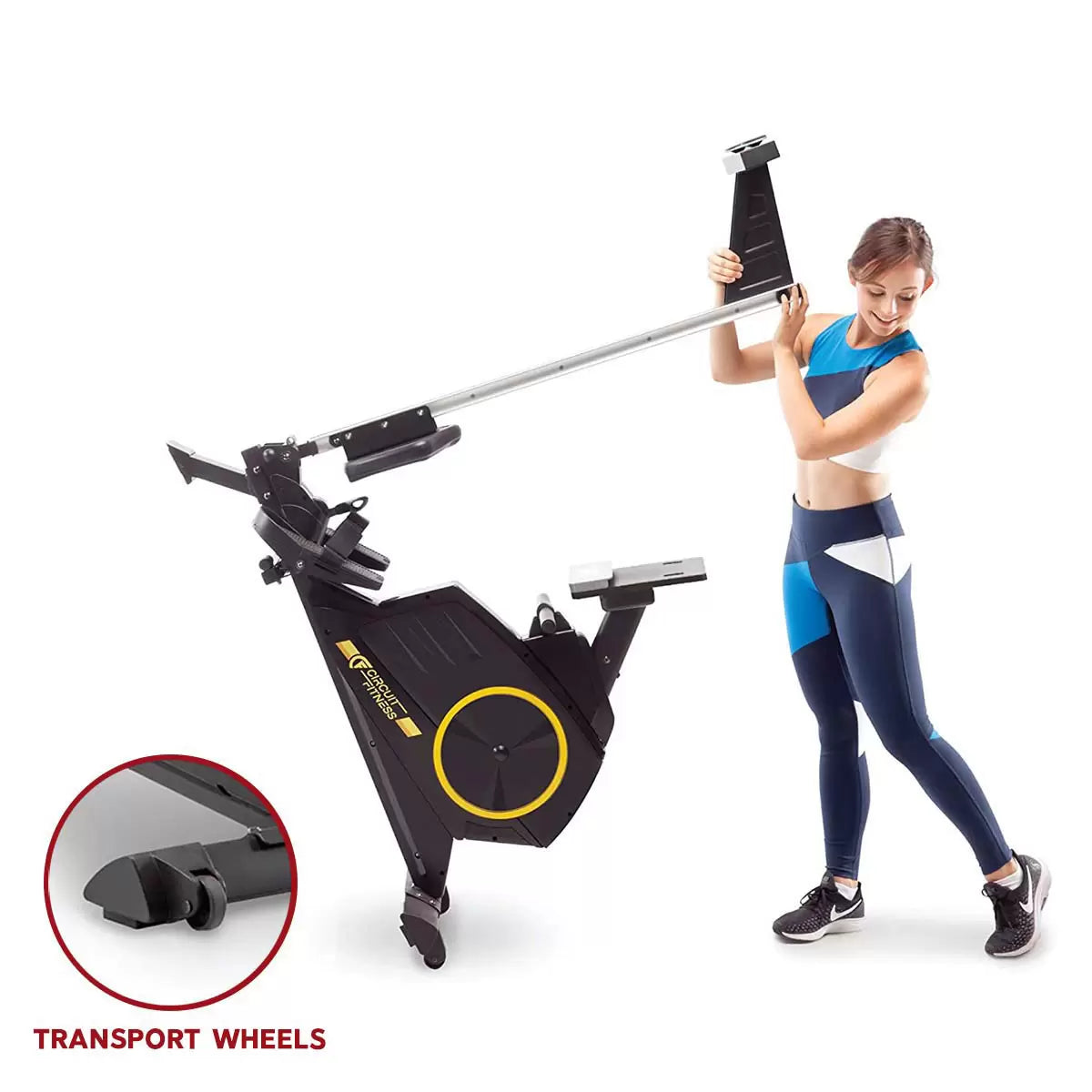 Circuit Fitness 986RW Deluxe Magnetic Fitness Folding Rowing Machine