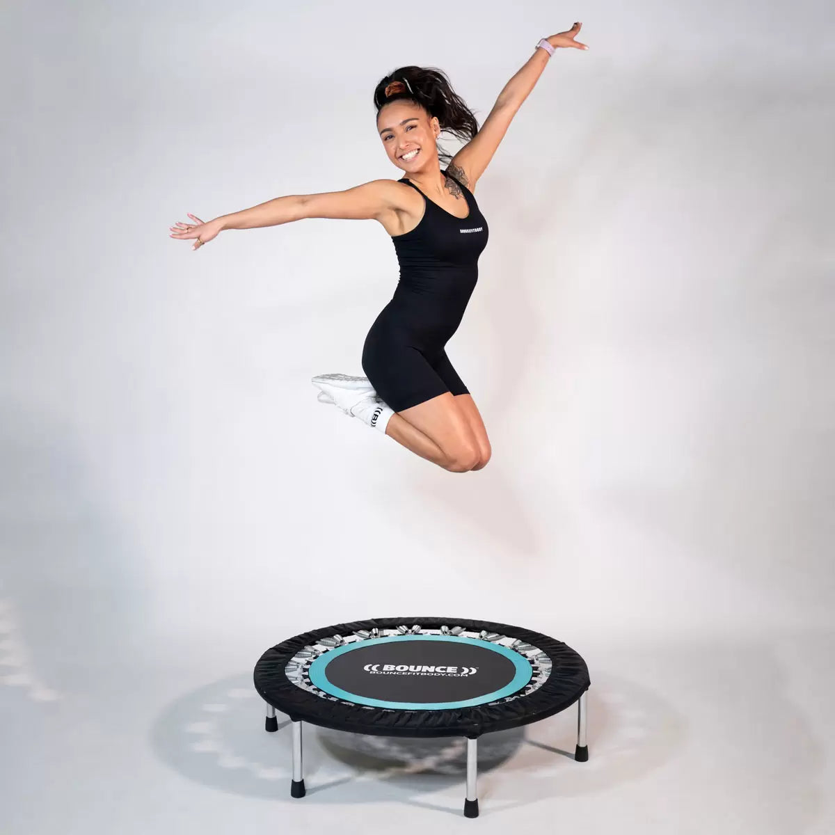 Bounce Spring Trampoline Professional Fitness Trampoline for Home & Studio Workouts