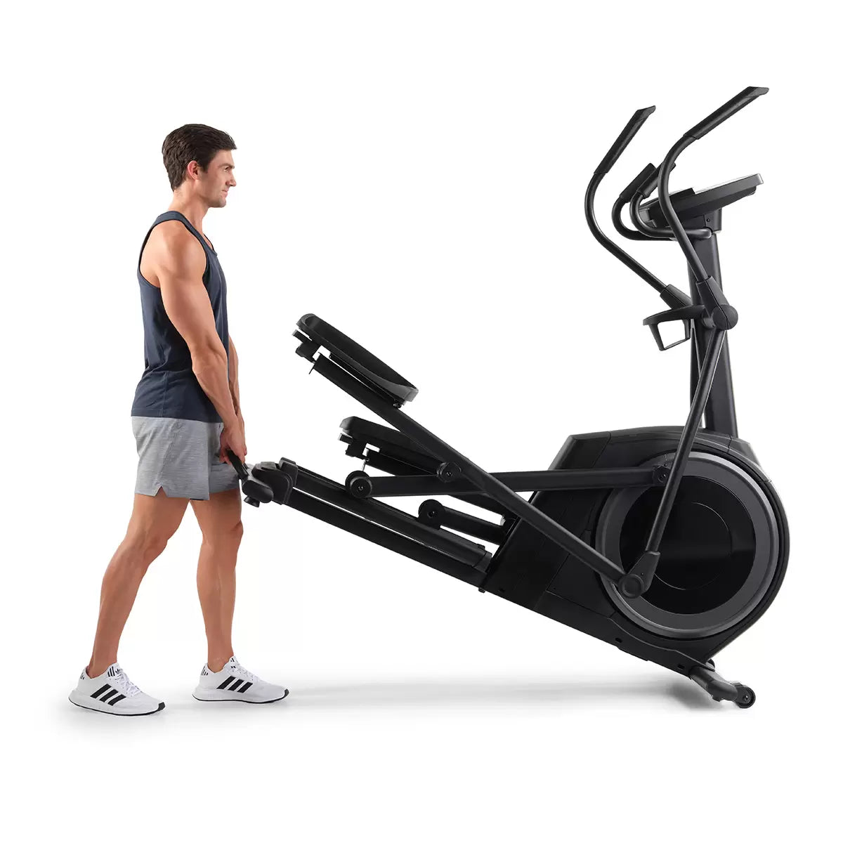 Installed ProForm Carbon E7 Elliptical Cross Trainer