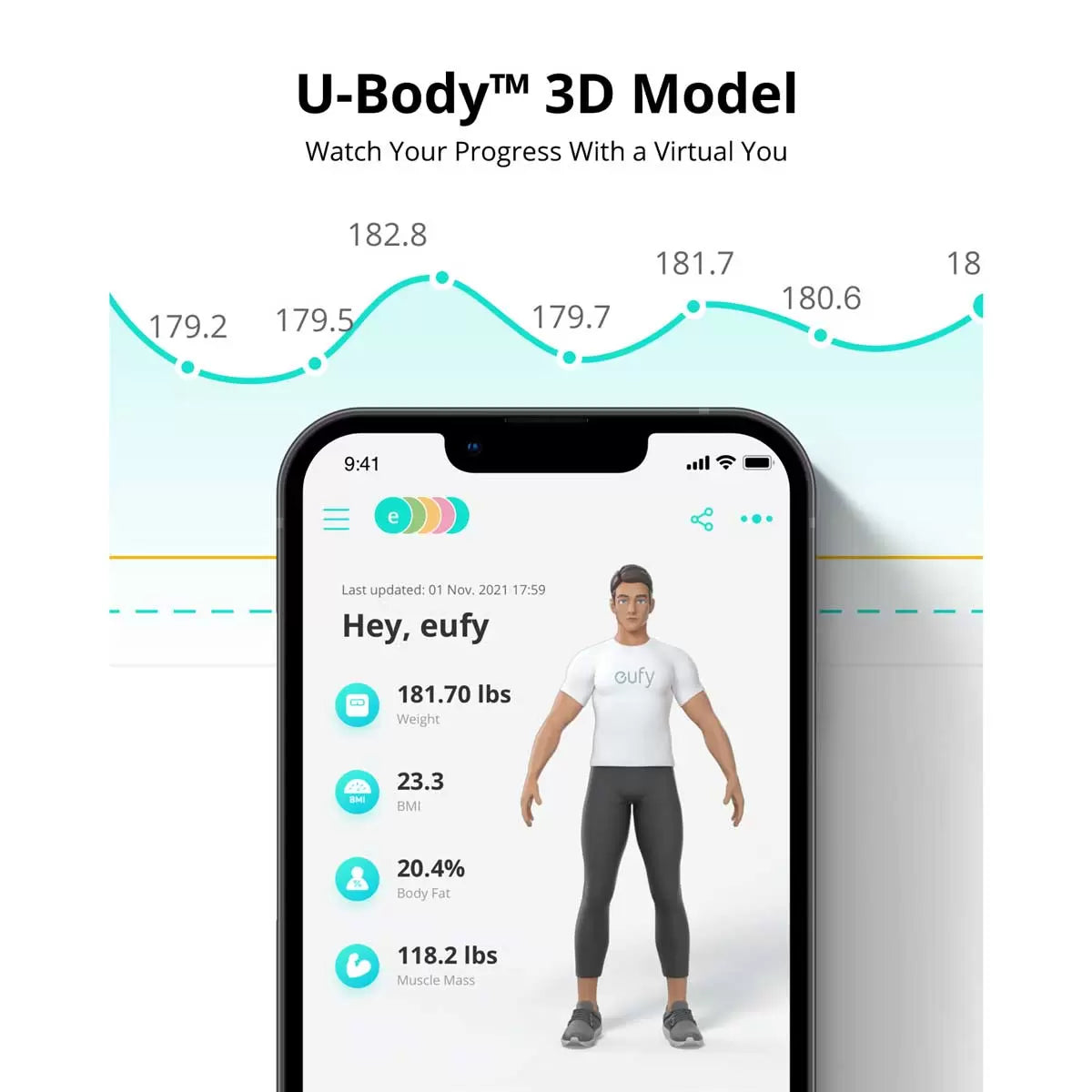 Eufy Smart Scale P2 High Quality Digital Body Scale in Black