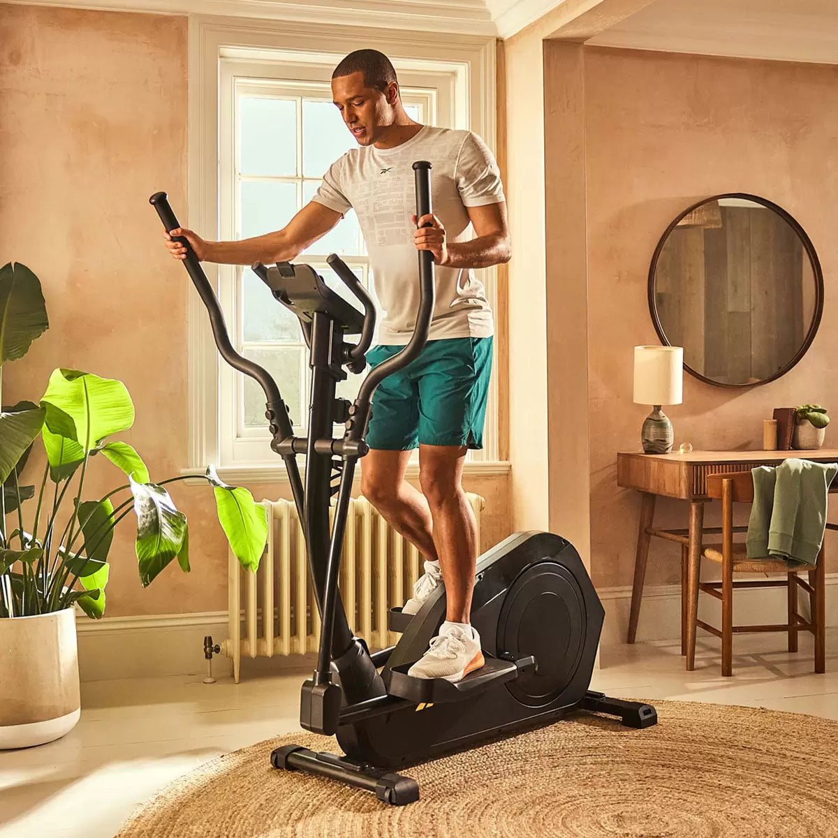 Reebok FR20 Elliptical Cross Trainer Home Gym Equipment for Cardio & Fitness