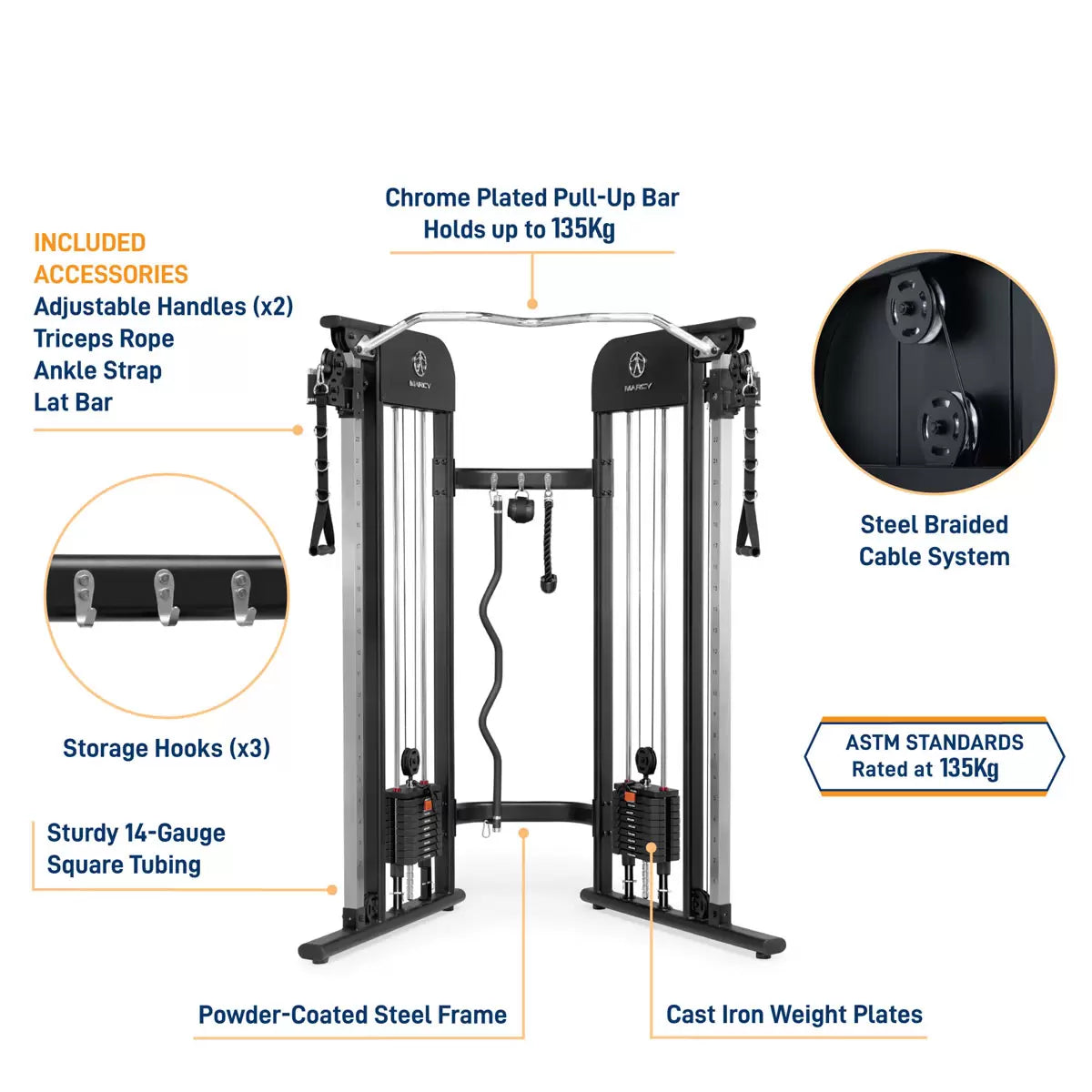 Marcy MFT-942 Functional Trainer - Best Home Gym Functional Trainer