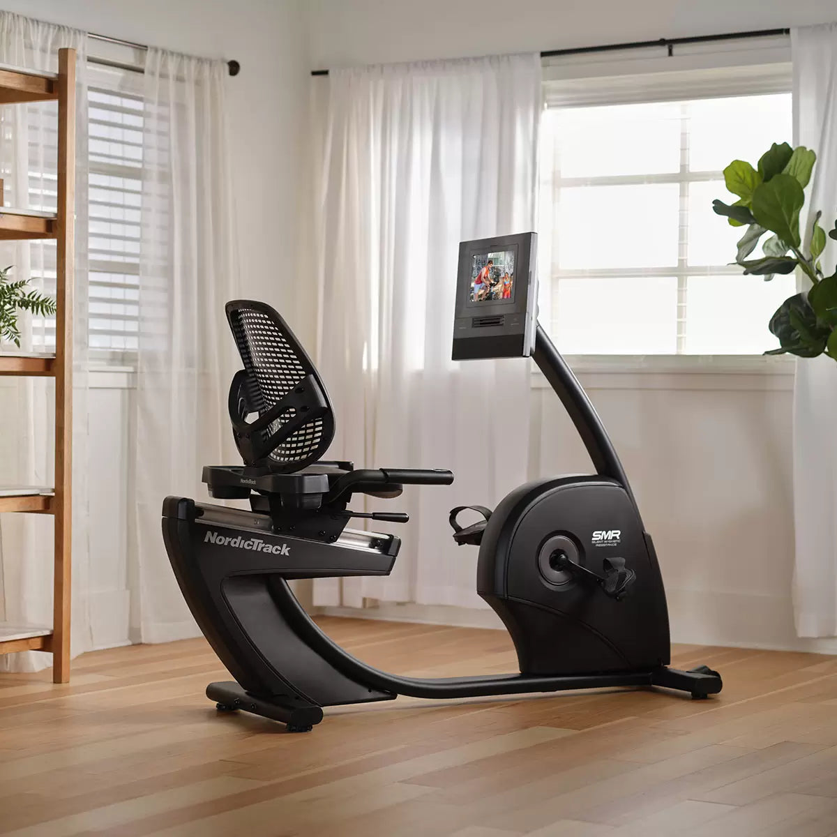 Installed Nordic Track GX10 Recumbent Indoor Fitness Bike