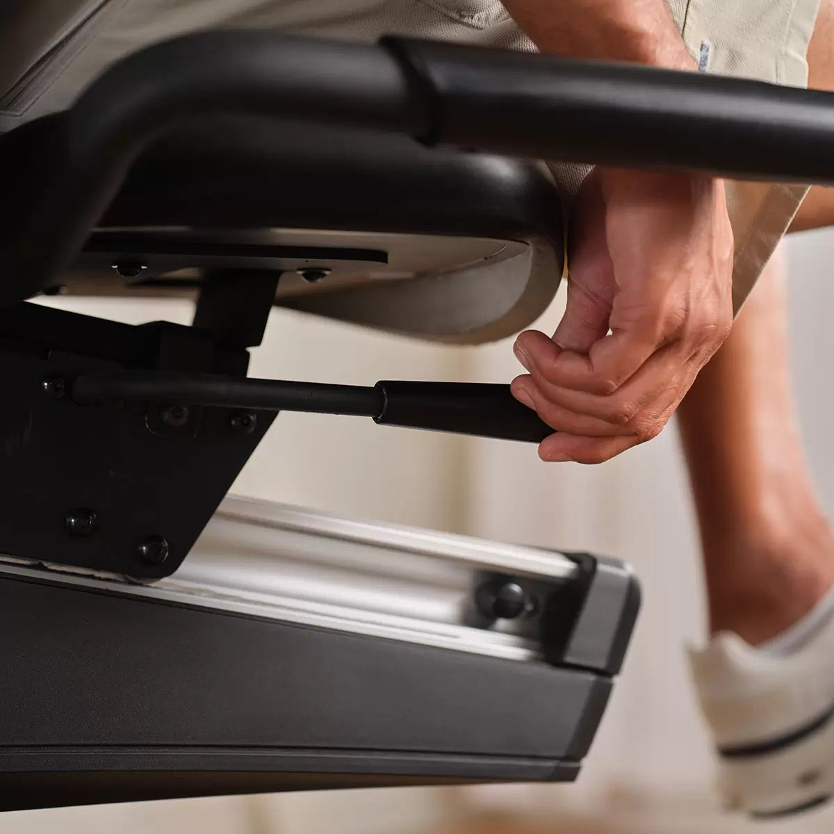 Installed Nordic Track GX10 Recumbent Indoor Fitness Bike