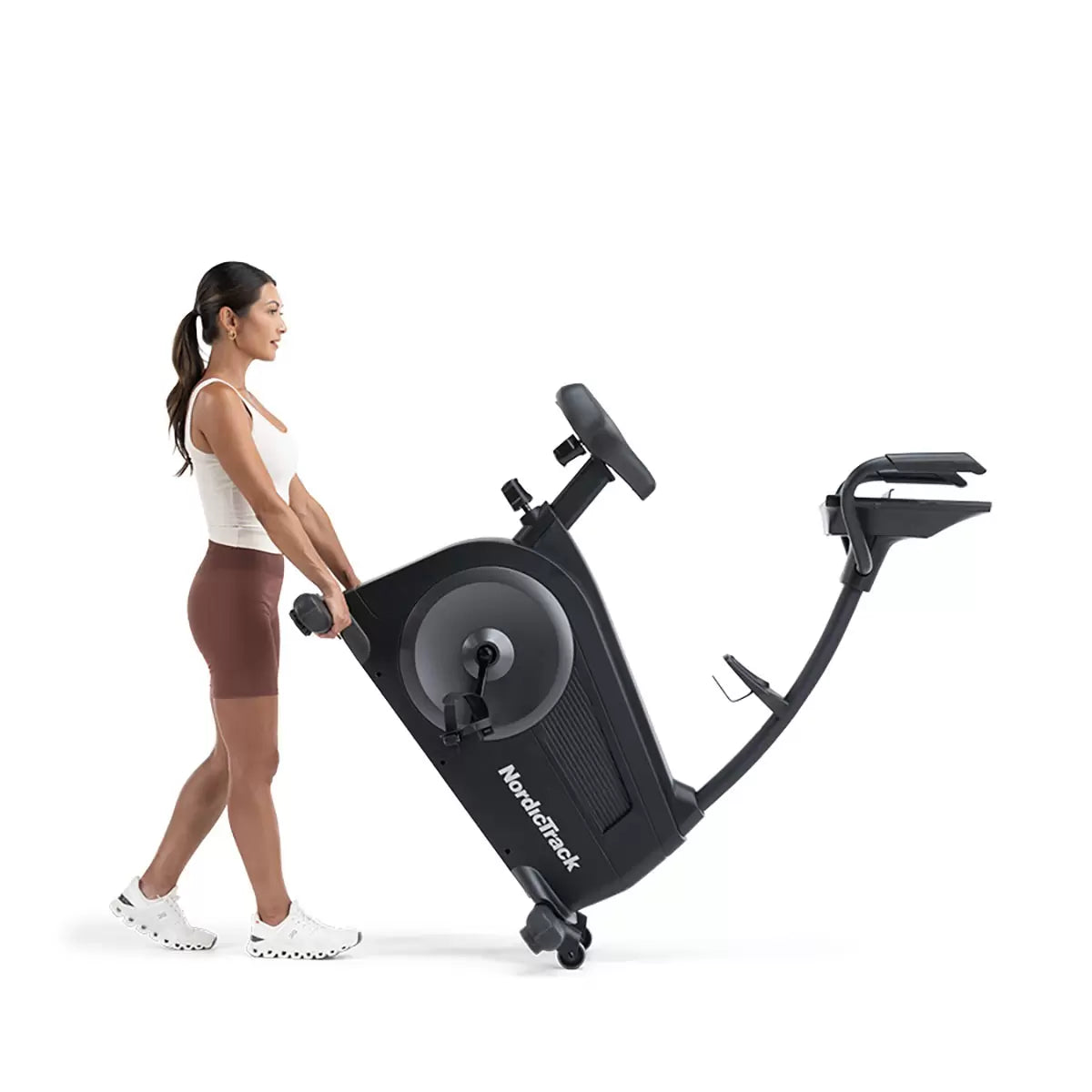 Installed NordicTrack G LE Upright Bike – Cardio Workout Bike for Home Fitness