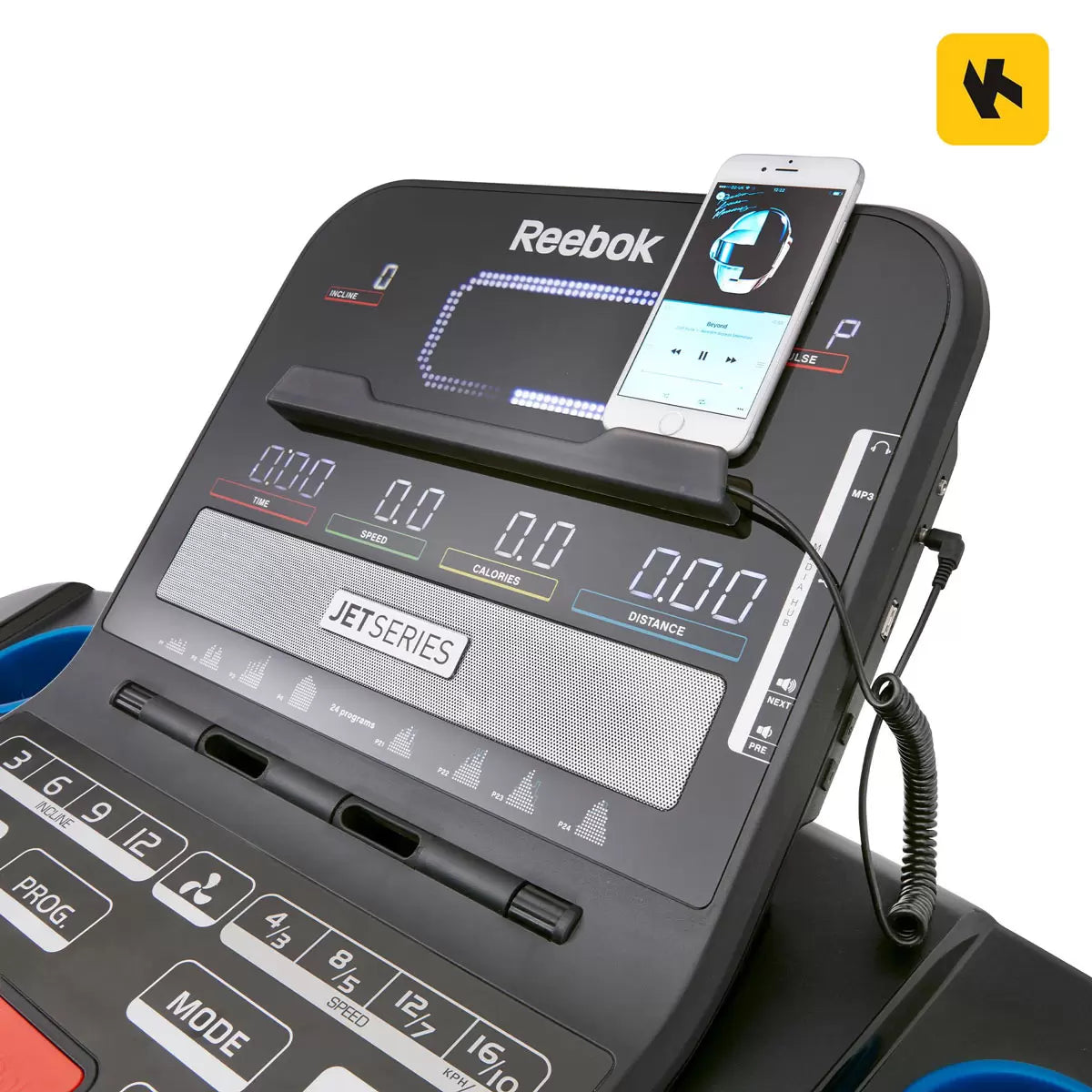 Reebok Jet 300 Series Treadmill – Premium Home Use Treadmill for Cardio & Fitness