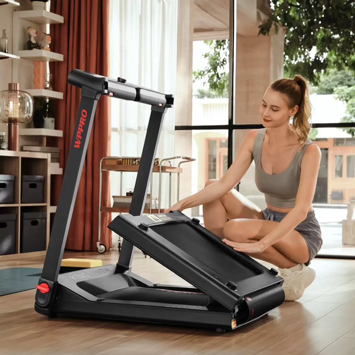 KingSmith WalkingPad Pro Folding Treadmill – Portable Home Treadmill