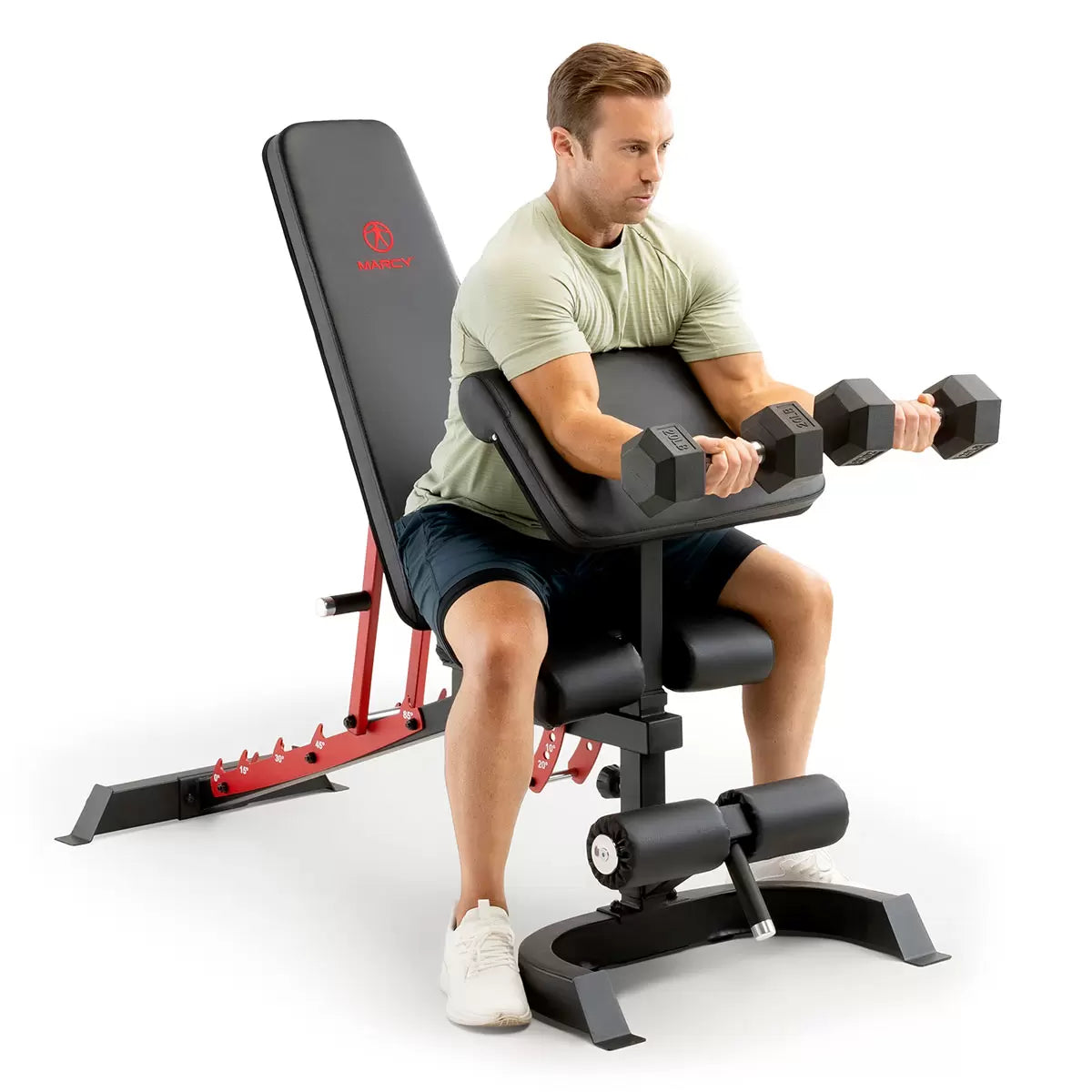 Marcy SB-7799 Deluxe Utility Bench – Adjustable Workout Bench