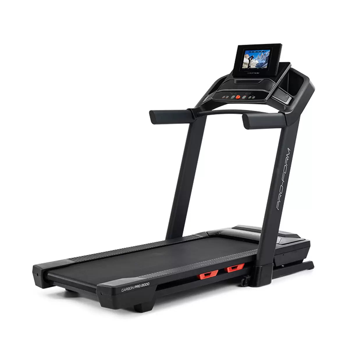 Installed ProForm Carbon Pro 2000 Folding Smart Treadmill for Home