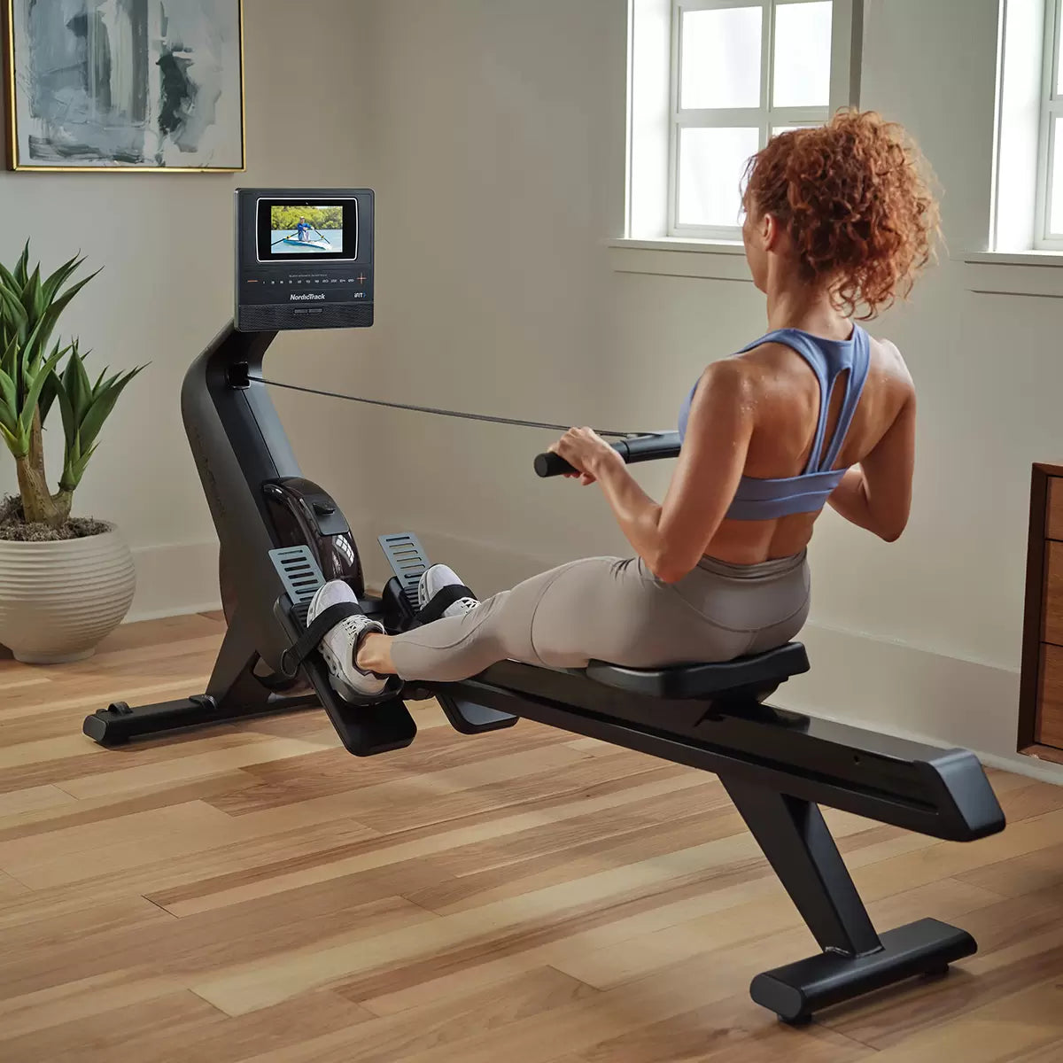 Installed Nordic Track RW600 Rower – Home Gym Cardio Rower