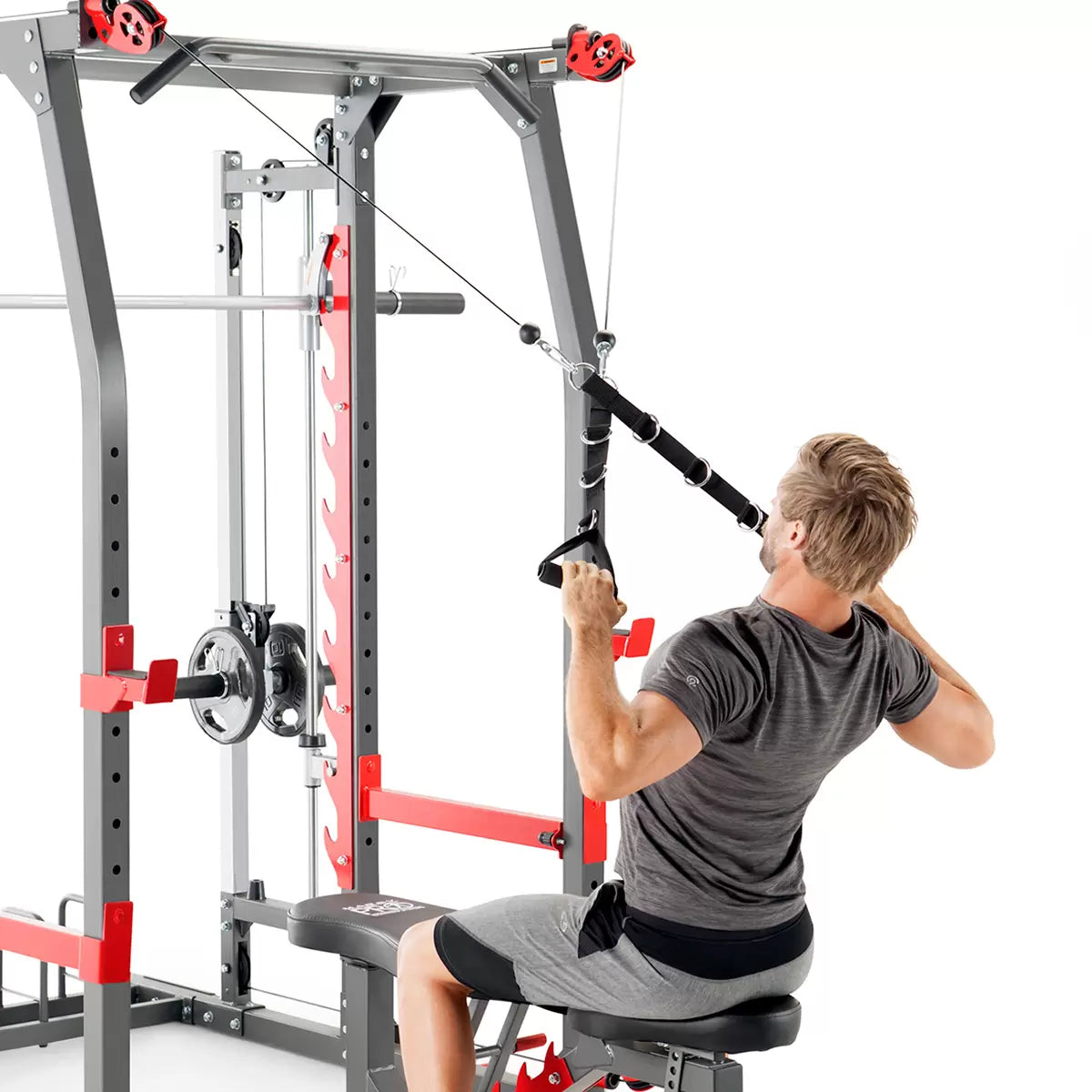 Marcy SM-4903 Smith Machine and Bench Marcy Smith Cage System - Home Gym Workouts