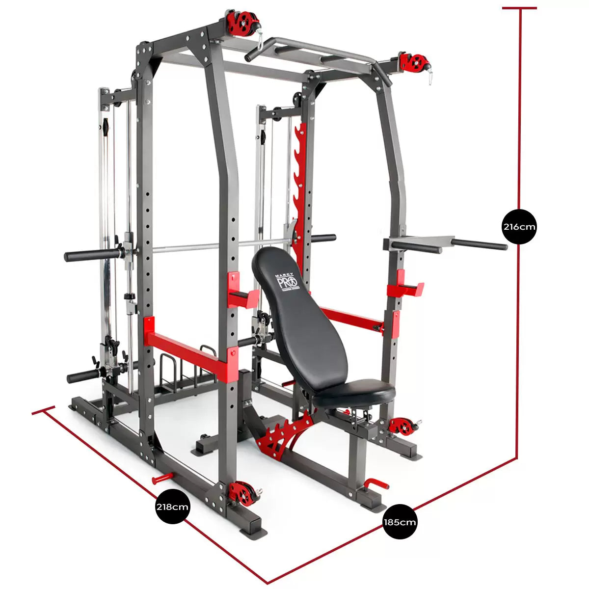 Marcy SM-4903 Smith Machine and Bench Marcy Smith Cage System - Home Gym Workouts