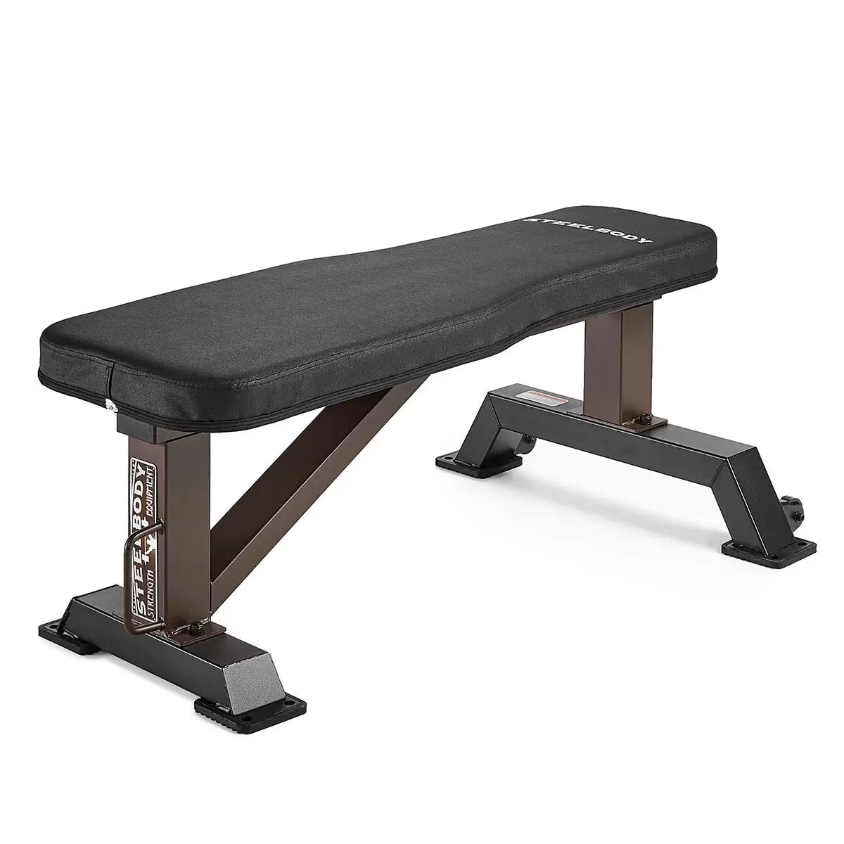 SteelBody STB-10101 Flat Bench – Heavy-Duty Strength Training Bench for Home Gym