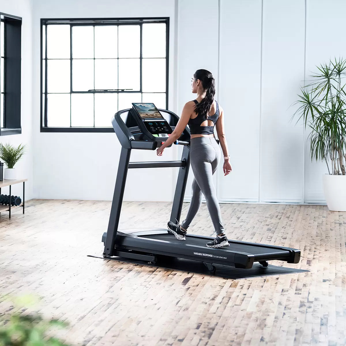 Horizon Fitness T202 AtZone Treadmill – Smart Foldable Home Workout Treadmill