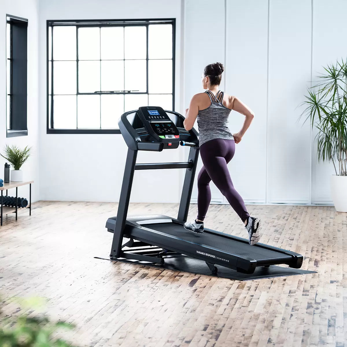 Horizon Fitness T202 AtZone Treadmill – Smart Foldable Home Workout Treadmill