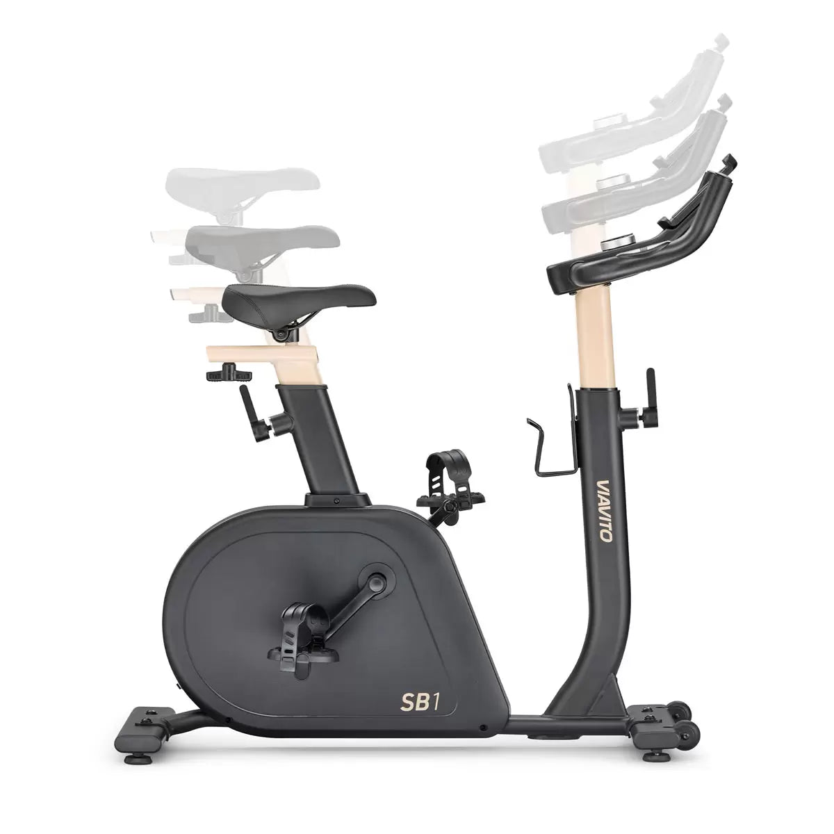 Viavito SB1 Exercise Bike – Home Gym Cycling Bike for Cardio & Fitness Workouts