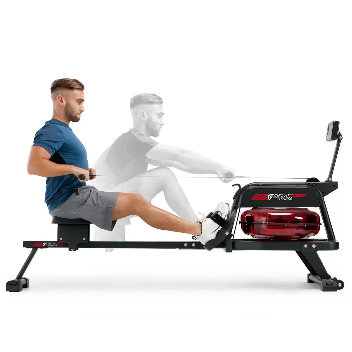 Circuit Fitness Water Rowing Machine – Fitness Rowing Machine | Cardio Workout