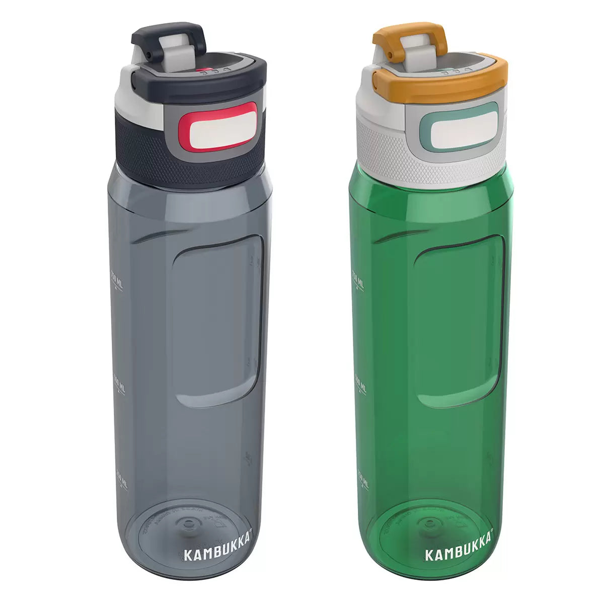 Kambukka Elton 1L Tritan Eco-Friendly Water Bottle, 2 Pack